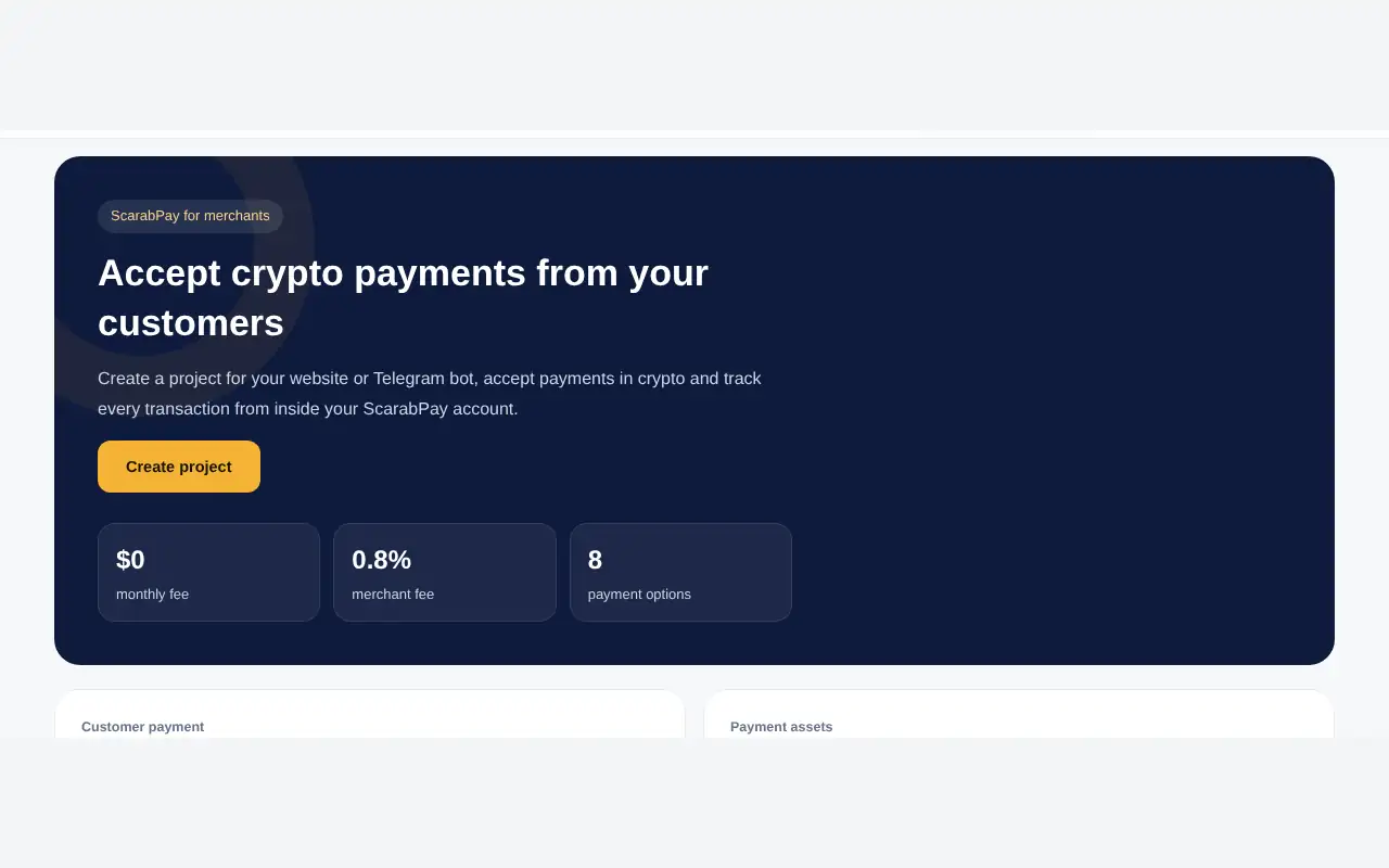 Receive payments in your account